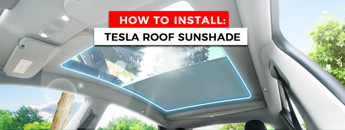 How To Install Tesla Model Y Sunshade