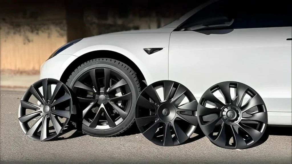 Install Tesla Wheel Covers